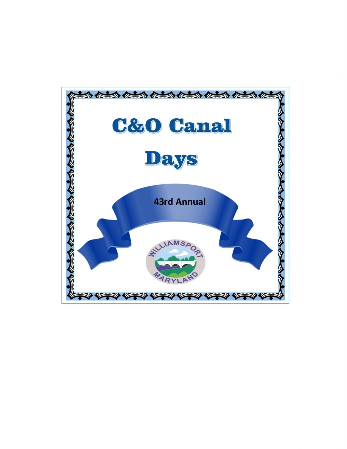 canal days logo Town of Williamsport