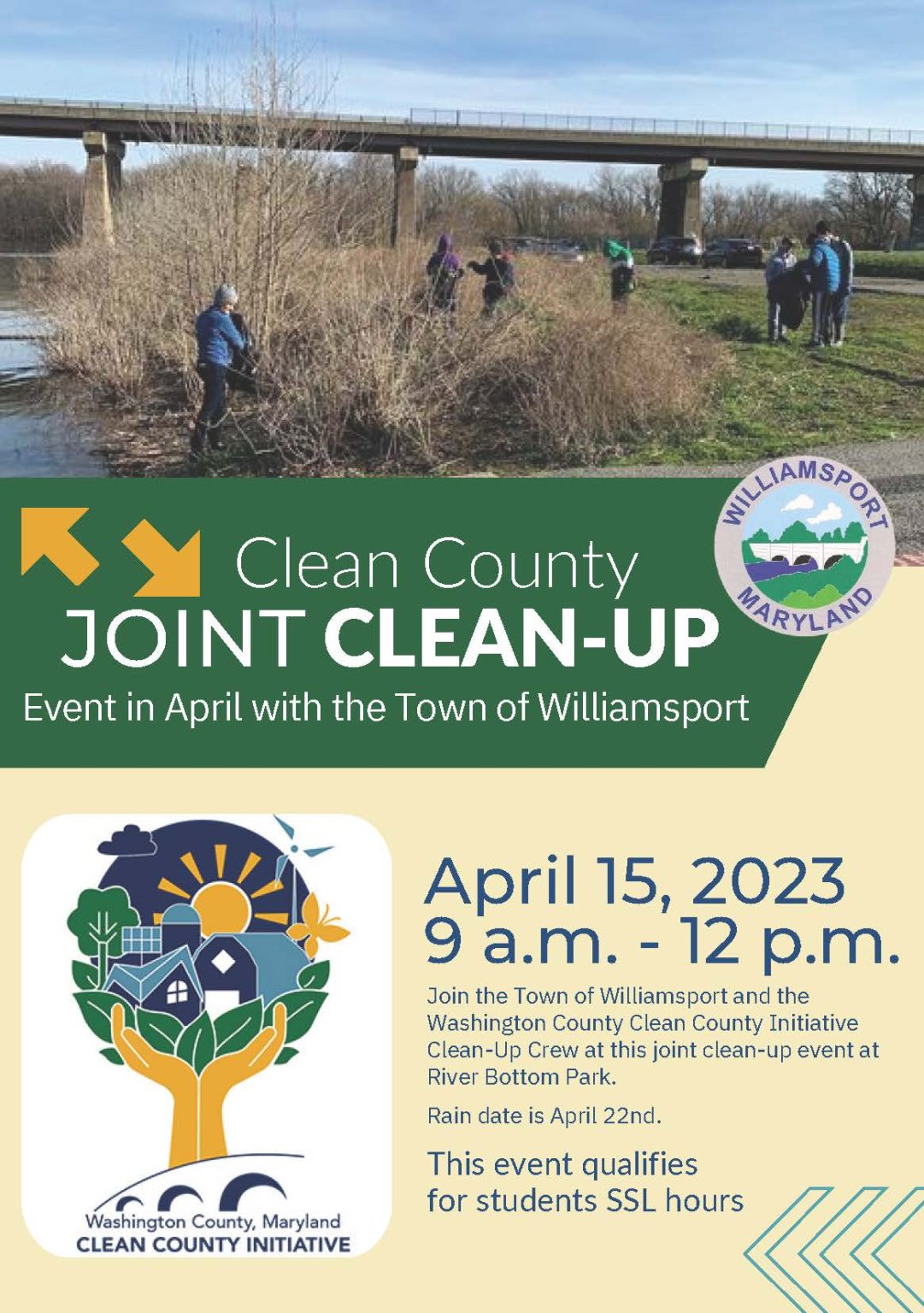 Clean County at River Bottom Park - Town of Williamsport